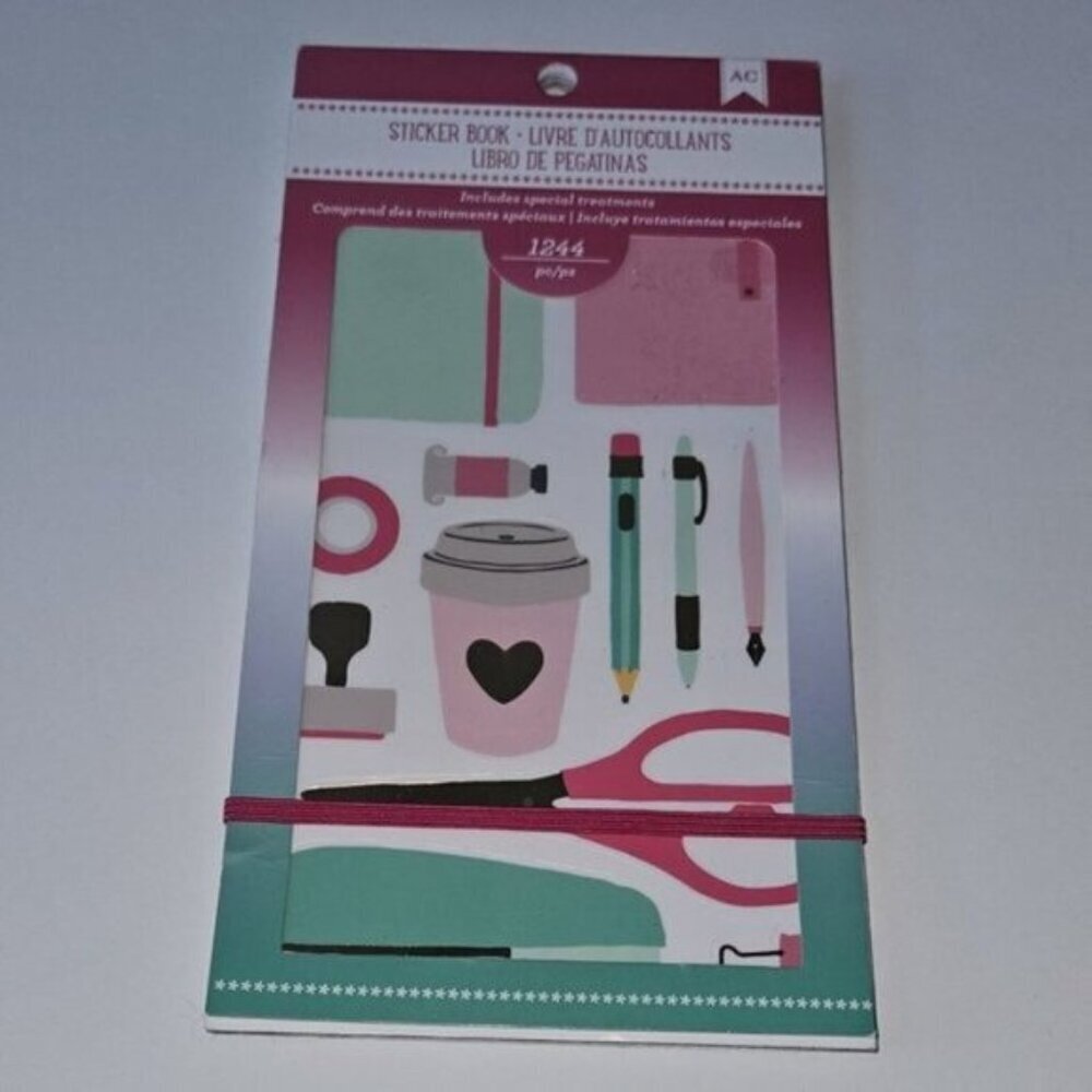 CALENDARING American Craft Stickers ~ Includes 15 Complete Never Used Sheets